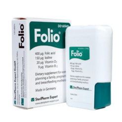 Thuốc Folio Steripharm Export GmbH cho phụ nữ mang thai và cho con bú (hôp 1 vỉ x 30 viên)