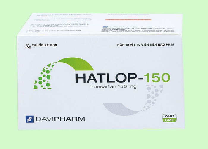 Thuốc Hatlop 150mg Davipharm điều trị tình trạng huyết áp tăng cao