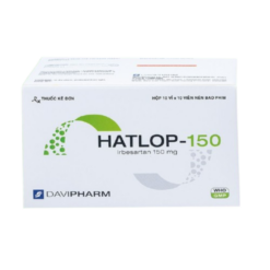 Thuốc Hatlop 150mg Davipharm điều trị tình trạng huyết áp tăng cao