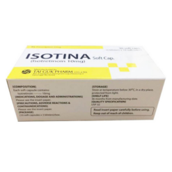 Thuốc Isotina Soft Cap 10mg Tai Guk Pharm trị mụn trứng cá (3 vỉ x 10 viên)