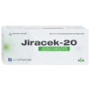 Thuốc Jiracek-20 Davipharm điều trị viêm loét dạ dày, trào ngược dạ dày (Hộp 3 Vỉ x 10 Viên)