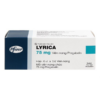 Thuốc Lyrica 75mg Pfizer giảm đau dây thần kinh (hộp 1 vỉ x 14 viên)