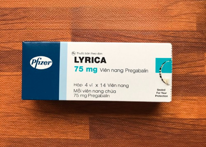 Thuốc Lyrica 75mg Pfizer giảm đau dây thần kinh (hộp 1 vỉ x 14 viên)