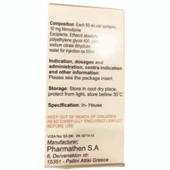 Thuốc Nimovac-V Pharmathen điều trị xuất huyết dưới màng nhện và thiếu máu cục bộ hiệu quả (Hộp 1 lọ 50ml)