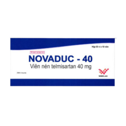 Thuốc Novaduc-40 Windlas điều trị tăng huyết áp (3 vỉ x 10 viên)