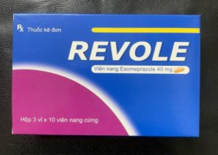 Thuốc Revole 40mg Atra điều trị bệnh trào ngược dạ dày thực quản (hộp 1 vỉ x 10 viên)