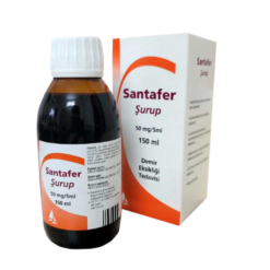 Thuốc Santafer 50mg/5ml điều trị thiếu máu và thiếu sắt (Hộp 1 lọ)