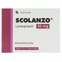 Thuốc Scolanzo 30mg Laboratorios Liconsa điều trị loét tá tràng, dạ dày (Hộp 2 vỉ x 7 viên)
