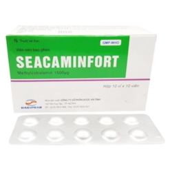 Thuốc Seacaminfort Hadiphar điều trị các bệnh lý thần kinh ngoại biên (10 vỉ x 10 viên)