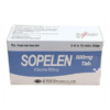 Thuốc Sopelen 500mg BCworld điều trị các rối loạn ý thức (3 vỉ x 10 viên)