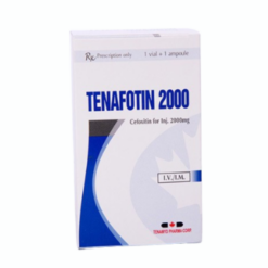Thuốc Tenafotin 2000 Tenamyd điều trị các nhiễm khuẩn, áp xe phổi, đường tiết niệu (Hộp 1 lọ)