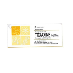 Thuốc Toxaxine Inj. 250mg Hanapharm điều trị và dự phòng chảy máu