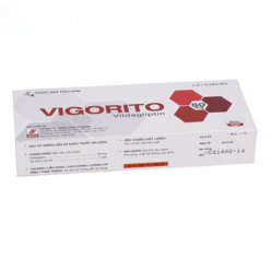 Thuốc Vigorito Davipharm kiểm soát đường huyết ở bệnh đái tháo đường típ 2 (3 vỉ x 10 viên)