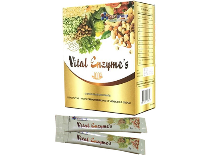 Thuốc Vital Enzyme’s Vital Group cải thiện sức khỏe, tăng cường sức đề kháng của cơ thể (Hộp 30 gói)