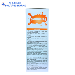 CD Siro Sumo Kids ho tro tang cuong suc de khang cho be