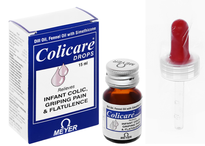Nhũ tương Colicare Meyer điều trị các triệu chứng đầy bụng, chướng bụng (15ml)