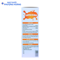 TP Siro Sumo Kids ho tro tang cuong suc de khang cho be