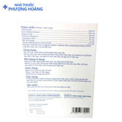 TP Vien uong Ginaci Q10 Dragon ho tro hoat huyet tuan hoan mao nao