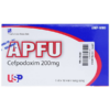 Thuoc Apfu 200mg USP dieu tri cac nhiem khuan ho hap 1 vi x 10 vien