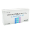 CZARTAN 50 điều trị huyết áp cao của người lớn (5 VỈ X 10 VIÊN)