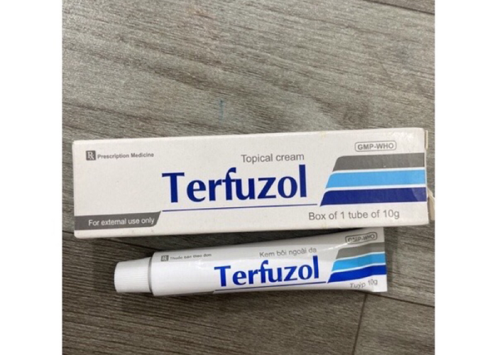 Kem bôi ngoài da Terfuzol Meracine điều trị các bệnh ngoài da (10g)