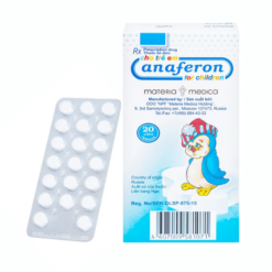 Thuốc Anaferon For Children Materia điều trị và dự phòng nhiễm virus (1 vỉ x 20 viên)