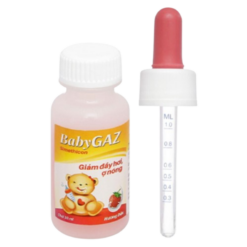 Thuốc Babygaz Opv hương dâu giảm các triệu chứng đầy hơi ở đường tiêu hóa (30ml)