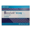 Thuốc Baraclude 0.5mg Bristol Myers Squibb điều trị viêm gan B mạn tính (Hộp 3 vỉ x 10 viên)