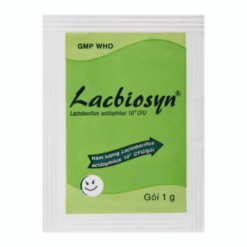 Thuốc bột Lacbiosyn BIDIPHAR bổ sung lợi khuẩn, điều trị phụ trợ tiêu chảy (100 gói x 1g)