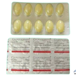 Thuốc Colpotrophine 10mg Theramex được chỉ định sử dụng trong điều trị cho những bệnh nhân gặp vấn đề về teo âm đạo do thiếu Estrogen (Hộp 1 vỉ x 10 viên)