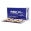 Thuốc Daflon 500mg Servier điều trị các triệu chứng liên quan đến suy giảm tĩnh mạch bạch huyết và trĩ cấp (60 viên)