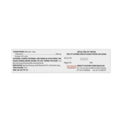Thuốc Fedcerine Medisun điều trị viêm loét đại tràng (3 vỉ x 10 viên)