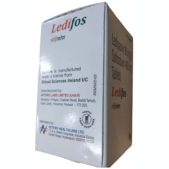 Thuốc Ledifos 90mg/400mg Hetero Healthcare điều trị nhiễm virus viêm gan C (Hộp 28 viên)