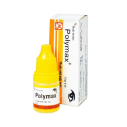 Thuốc nhỏ mắt Polymax 5ml Medipharco dùng để kháng viêm, dị ứng phần trước nhãn cầu