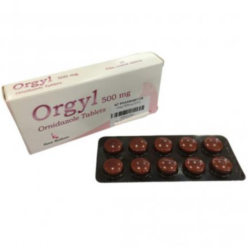 Thuốc Orgyl 500mg Kusum điều trị nhiễm trùng, nhiễm vi sinh vật đơn bào (1 vỉ x 10 viên)
