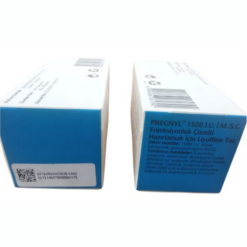 Thuốc Pregnyl hỗ trợ điều trị bệnh vô sinh, hiếm muộn ở cả nam giới và nữ giới (Hộp 3 ống dung môi, 3 ống bột)