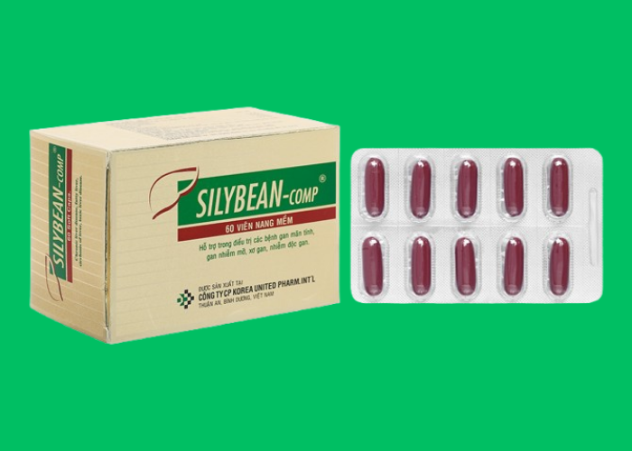 Thuốc Silybean-Comp United hỗ trợ điều trị bệnh gan mãn tính, gan nhiễm mỡ (6 vỉ x 10 viên)