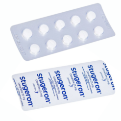 Thuốc Stugeron Janssen điều trị rối loạn tuần hoàn não (25 vỉ x 10 viên)
