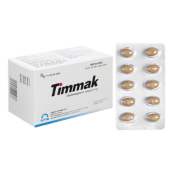 Thuốc Timmak 3mg S.P.M điều trị rối loạn tuần hoàn thể đứng (6 vỉ x 10 viên)