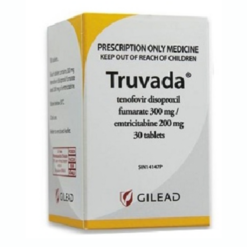 Thuốc Truvada 200mg/245mg ngăn ngừa, dự phòng lây nhiễm HIV (Hộp 30 viên)