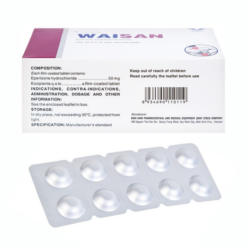 Thuốc Waisan 50mg Bidiphar cải thiện triệu chứng tăng trương lực cơ (10 vỉ x 10 viên)