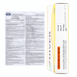 Thuốc Zuiver 300mg DaviPharm làm tan sỏi giàu cholesterol, điều trị sơ gan (3 vỉ x 10 viên)