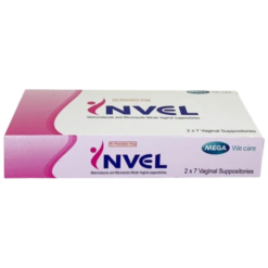 Viên đặt âm đạo Invel Mega Lifesciences điều trị bệnh nấm candida âm đạo và viêm âm đạo (2 vỉ x 7 viên)