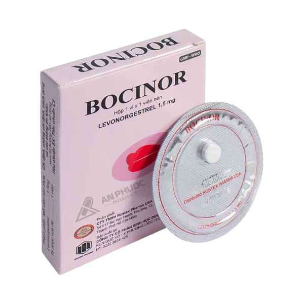 vien-nen-bocinor-1-5mg-thuoc-tranh-thai-khan-cap-trong-vong-72-gio-1-vi-x-1-vien (1) Viên nén BOCINOR 1.5MG Rostex thuốc tránh thai khẩn cấp trong vòng 72 giờ (1 vỉ X 1 viên)
