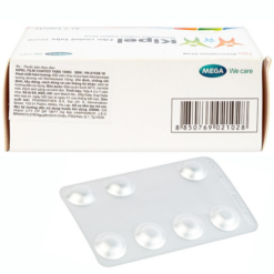 Viên nén Kipel 10mg MEGA We care phòng và điều trị hen phế quản, co thắt phế quản (4 vỉ x 7 viên)