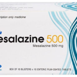 Thuốc Mesalazine 500mg SaviPharm điều trị viêm loét đại tràng (10 vỉ x 10 viên)