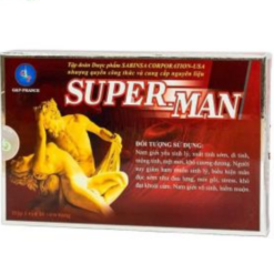 Thuốc Super Man G&P France Bổ thận, tráng dương, tăng cường sinh lý nam