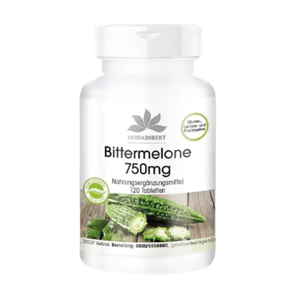 Warnke Bittermelone 750mg giúp giảm cân Warnke Bittermelone 750mg giup giam can