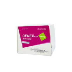 Thuốc Cenex Cap. 200mg được dùng để điều trị thoái hóa khớp, viêm khớp dạng thấp,viêm cột sống dính khớp,…(Hộp 10 vỉ x 10 viên)