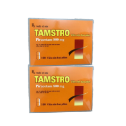 Thuốc Tamstro 800mg điều trị các triệu chứng của hội chứng tâm thần thực thể (Hộp 10 vỉ x 10 viên)